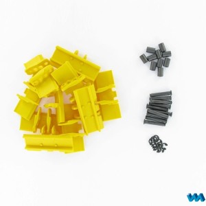 VEROMA 1/14 聯結式履帶 黃色/10入 (21